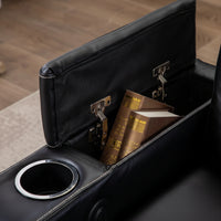 Home Theater Recliners Built for Premium Movie Nights, 36" Width, USB Ports, Dual Cup Holders
