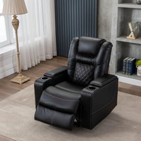 Home Theater Recliners Built for Premium Movie Nights, 36" Width, USB Ports, Dual Cup Holders