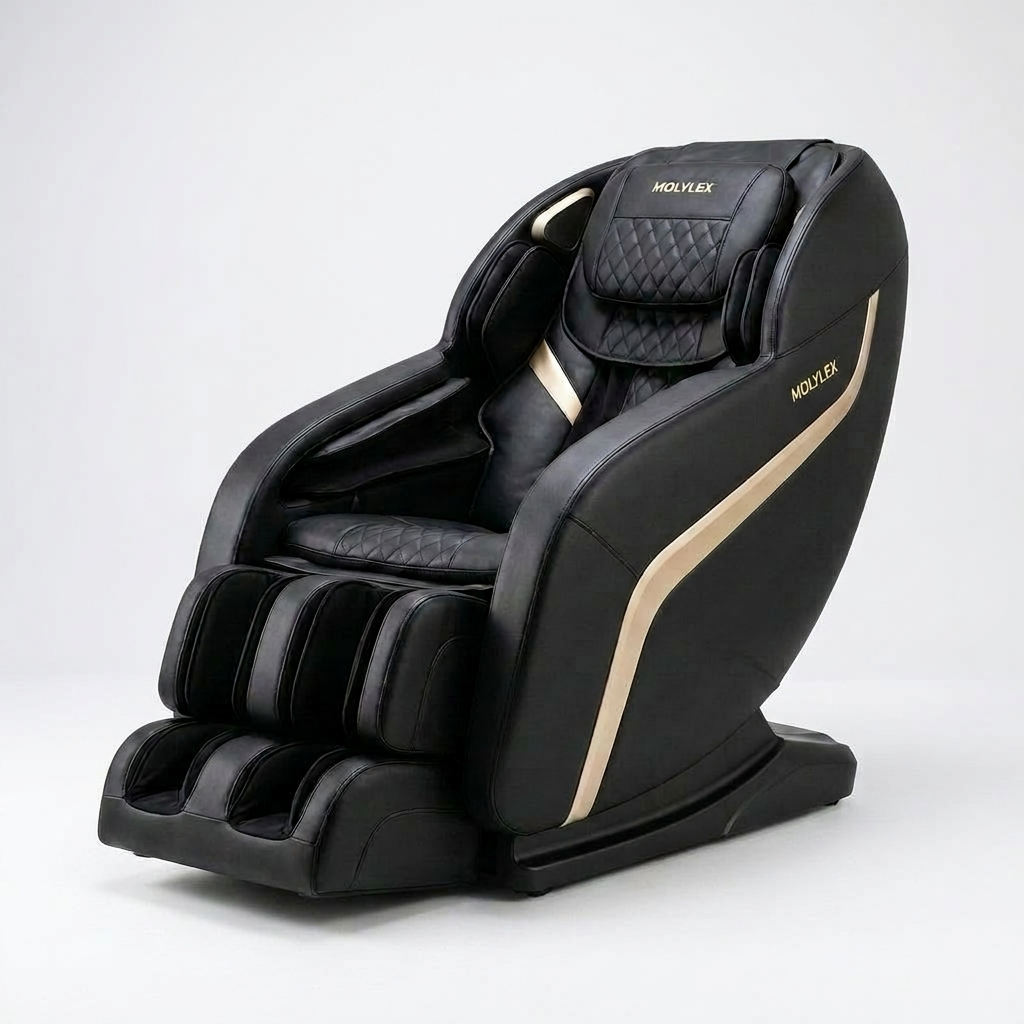 Massage Chair with Zero Gravity Built for Deep Relaxation, Full Body Coverage, Heating Therapy, 5 Auto Modes — Studio Shot