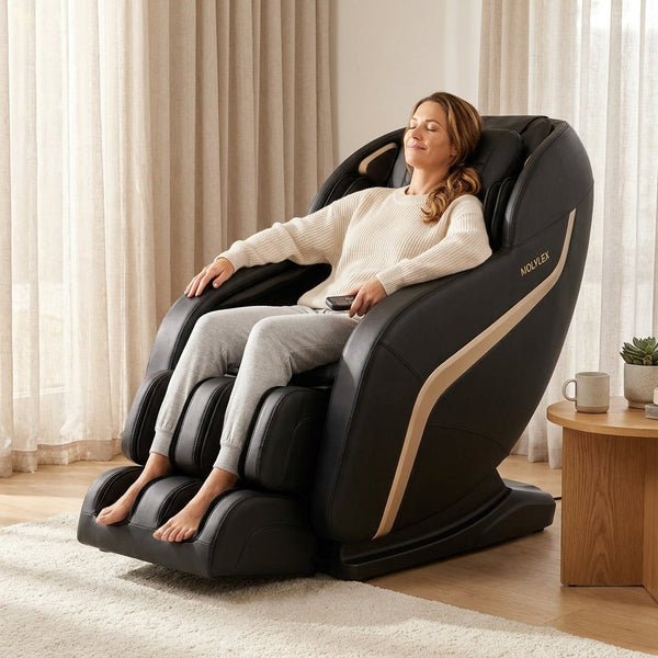 Zero Gravity Massage Chair Built for Deep Relaxation, Full Body Coverage, Heating Therapy, 5 Auto Modes