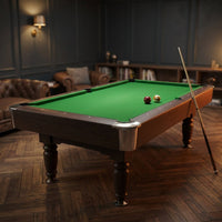 Pool Table 8 Feet Full Optional – Vintage Green — Studio Shot