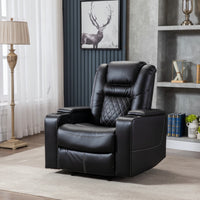 Home Theater Recliners Built for Premium Movie Nights, 36" Width, USB Ports, Dual Cup Holders